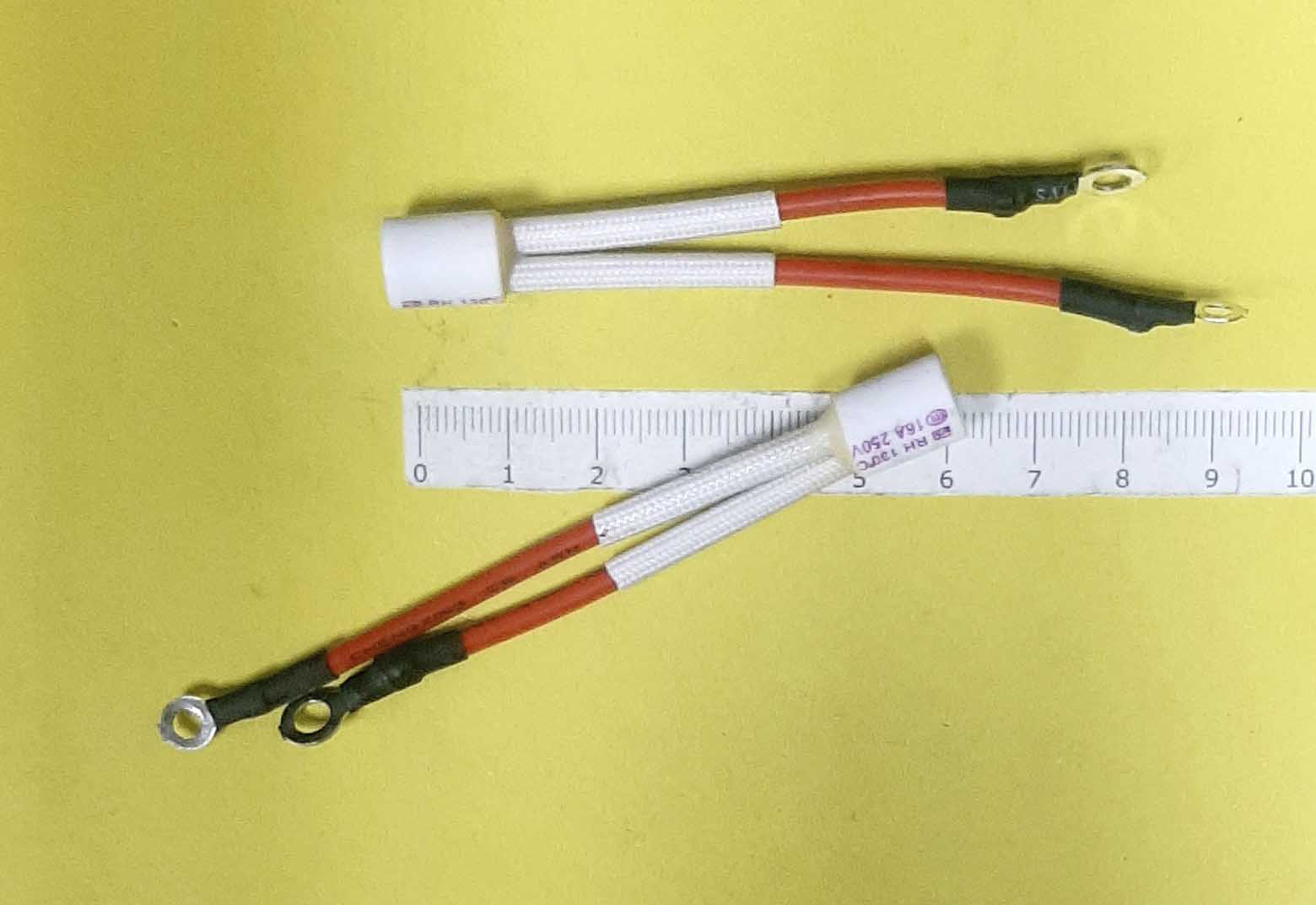 Термопредохранитель RF120°c 16A 250v керамика